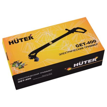 Триммер электрический HUTER GET-400, 350 Вт, 10000 об/мин, ширина скашивания 24 см, 70/1/4 Триммер электрический HUTER GET-400, 350 Вт, 10000 об/мин, ширина скашивания 24 см, 70/1/4