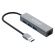 USB-хаб KG-096, USB-A 3.2, высокоскоростной, 4в1, 3хUSB-A 3.2, 1xRJ45, 120 мм, серый, KAIGO SMART, 355060 USB-хаб KG-096, USB-A 3.2, высокоскоростной, 4в1, 3хUSB-A 3.2, 1xRJ45, 120 мм, серый, KAIGO SMART, 355060