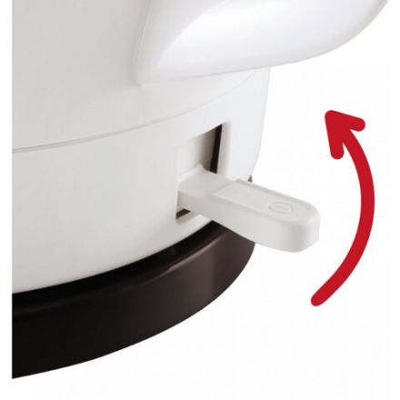 Чайник TEFAL KO150130, 1,5 л, 2400 Вт, закрытый нагревательный элемент, пластик, белый, 7211002180 Чайник TEFAL KO150130, 1,5 л, 2400 Вт, закрытый нагревательный элемент, пластик, белый, 7211002180