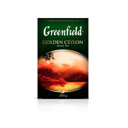 Чай Greenfield Golden Ceylon листовой черный, 200г 0791-10