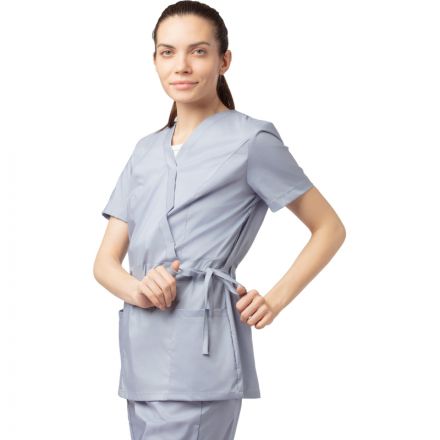 Костюм для медицинского персонала жен. М24 КБР серый 58 (158-164) Костюм для медицинского персонала жен. М24 КБР серый 58 (158-164)