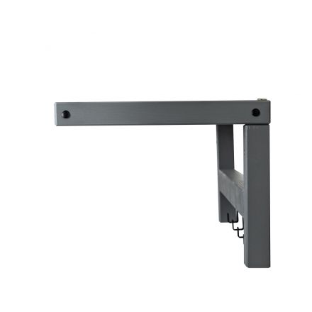 Leset Полка навесная "Мира" (Полка навесная 79), Серый Leset Полка навесная "Мира" (Полка навесная 79), Серый