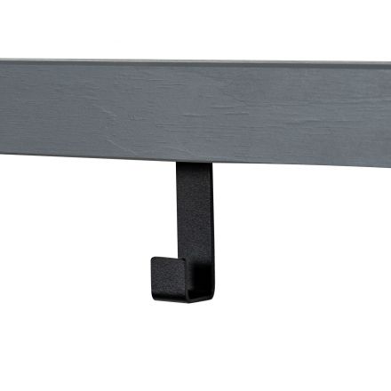 Leset Полка навесная "Мира" (Полка навесная 79), Серый Leset Полка навесная "Мира" (Полка навесная 79), Серый