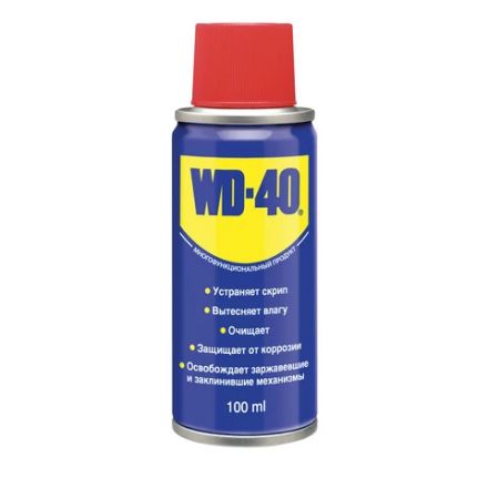 Средство WD-40 универсальное, 100 мл, для тысячи применений в офисе, быту, производстве, WD0000 Средство WD-40 универсальное, 100 мл, для тысячи применений в офисе, быту, производстве, WD0000