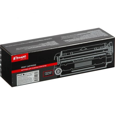 Тонер-картридж Комус 45807111/45807121 чёрный для Oki 432dn/492dn/562dnw