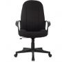 Кресло БР Комус Мебель EChair 665 ткань,черный,пластик