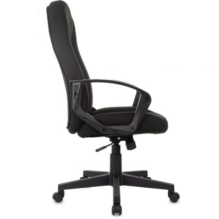 Кресло БР Комус Мебель EChair 665 ткань,черный,пластик
