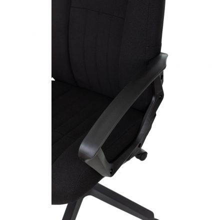 Кресло БР Комус Мебель EChair 665 ткань,черный,пластик