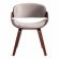 Стул Tetchair LANDO (mod.8036), дерево / ткань, 59х53х75 см, орех/серый