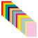 Бумага цветная 20 цветов BRAUBERG MULTICOLOR А4, 80 г/м2, 200 л. (20 цветов x 10 листов), 116650