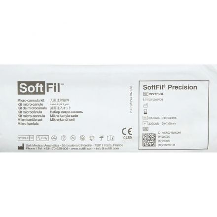 Игла (канюля) д/контур.пласт.SoftFill Precision 22G/70, игла22G/25, 20шт/уп