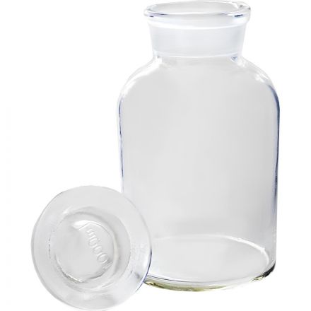 Склянка 1000мл св.стекло, шир горловина, притерт.пробка, 6 шт/уп, 10003101 Склянка 1000мл св.стекло, шир горловина, притерт.пробка, 6 шт/уп, 10003101