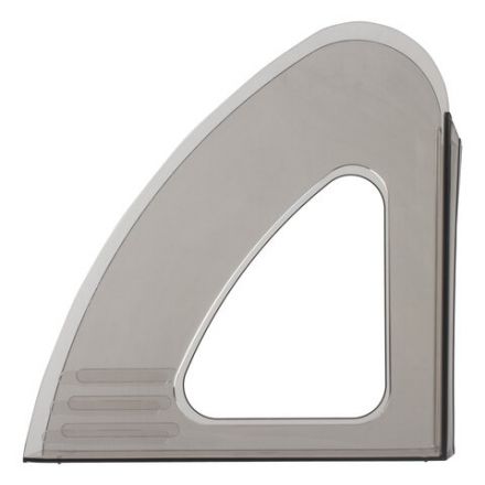 Лоток вертикальный для бумаг BRAUBERG "Delta", 240х90х240 мм, тонированный серый, 237241 Лоток вертикальный для бумаг BRAUBERG "Delta", 240х90х240 мм, тонированный серый, 237241