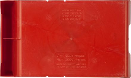 Ящик Napoli 400х230х200 PP, черный антистатичный Ящик Napoli 400х230х200 PP, черный антистатичный