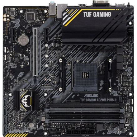 Материнская плата ASUS TUF GAMING A520M-PLUS II A520 sAM4, 4xDDR4 mATX Материнская плата ASUS TUF GAMING A520M-PLUS II A520 sAM4, 4xDDR4 mATX