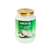 Масло Aroy-D Extra Virgin кокосовое 100%, 450мл