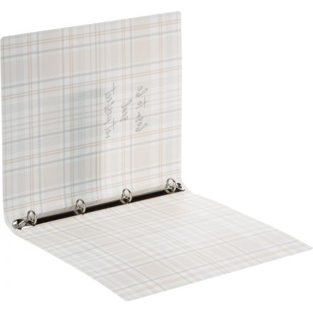 Папка на 4-х кольцах А4 Attache Selection Casual, беж РР, 600мкм