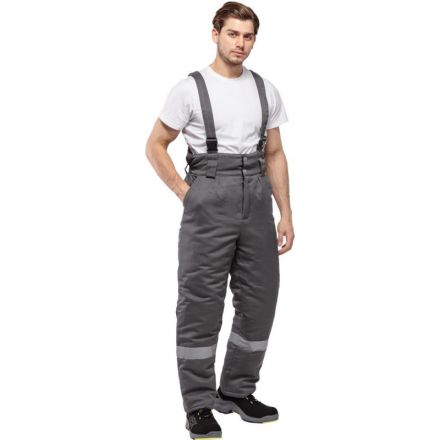 Костюм рабочий зимний муж з43-КПК сер/черн р.64-66/170-176 (серия З) Костюм рабочий зимний муж з43-КПК сер/черн р.64-66/170-176 (серия З)