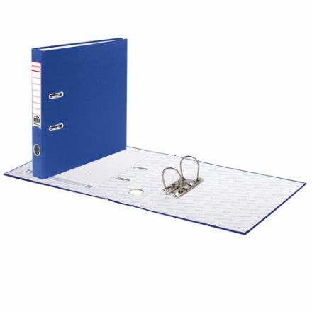 Папка-регистратор BRAUBERG с покрытием из ПВХ, 50 мм, синяя (удвоенный срок службы), 220888 Папка-регистратор BRAUBERG с покрытием из ПВХ, 50 мм, синяя (удвоенный срок службы), 220888