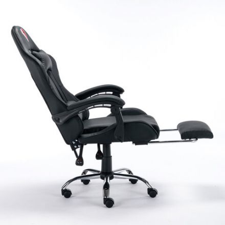 Кресло компьютерное BRABIX "Dexter GM-135", подножка, две подушки, экокожа, черное, 532800 Кресло компьютерное BRABIX "Dexter GM-135", подножка, две подушки, экокожа, черное, 532800