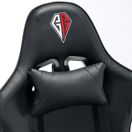 Кресло компьютерное BRABIX "Dexter GM-135", подножка, две подушки, экокожа, черное, 532800 Кресло компьютерное BRABIX "Dexter GM-135", подножка, две подушки, экокожа, черное, 532800