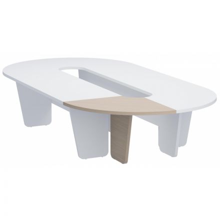 Модуль стола IN FREGAT угловой, ля заседаний 129В020 дуб сканд Модуль стола IN FREGAT угловой, ля заседаний 129В020 дуб сканд