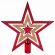 Шары новогодние ёлочные "Red & Gold Luxury" 70 предметов, красный/золото, ЗОЛОТАЯ СКАЗКА, 591714