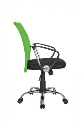 Кресло Smart m RCH 8075 Чёрная ткань/Зелёная сетка Кресло Smart m RCH 8075 Чёрная ткань/Зелёная сетка