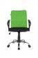 Кресло Smart m RCH 8075 Чёрная ткань/Зелёная сетка