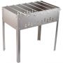 Мангал Grillkoff Стандарт 50x30x50 см, сталь 0,6 мм, 6 угл.шамп 40 см, 8