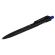 Ручка шариковая масляная автоматическая BRAUBERG "BLACK PEN RT", СИНЯЯ, игольчатый наконечник 0,7 мм, линия письма 0,35 мм, 144326