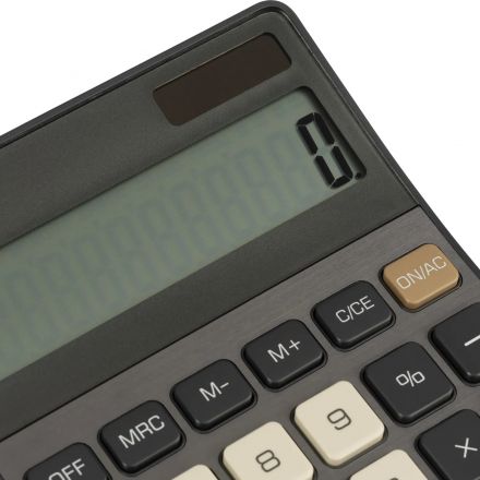 Калькулятор настольный Deli EM309,12 р, дв пит,176,9x124,9x34мм,темно-серый Калькулятор настольный Deli EM309,12 р, дв пит,176,9x124,9x34мм,темно-серый