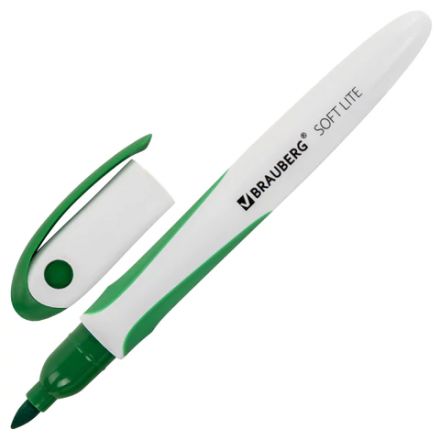 Маркеры стираемые для белой доски НАБОР 4 ЦВЕТА, BRAUBERG "SOFT LITE", 3 мм, резиновая вставка, 152107 Маркеры стираемые для белой доски НАБОР 4 ЦВЕТА, BRAUBERG "SOFT LITE", 3 мм, резиновая вставка, 152107