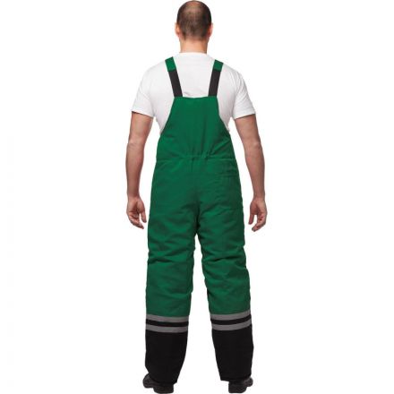 Костюм рабочий зимний муж з03-КПК зел/черн (р.68-70) 170-176