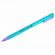 Ручка гелевая BRAUBERG "COLOR NEON", ЧЕРНАЯ, корпус ассорти, узел 0,5 мм, линия 0,35 мм, 144120