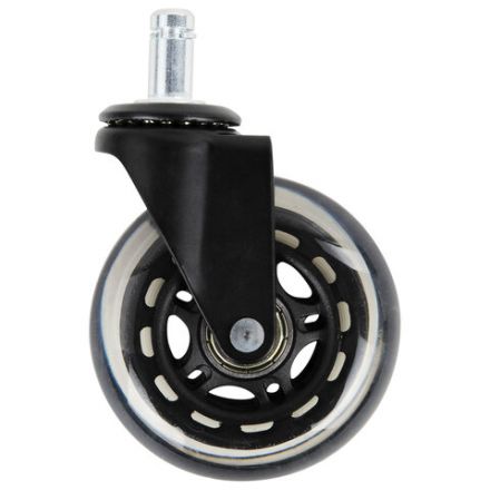 Колеса (ролики) BRABIX для кресла мягкие, резиновые, d 76 мм, КОМПЛЕКТ 5 шт., шток d 11 мм, в коробе, 532524 Колеса (ролики) BRABIX для кресла мягкие, резиновые, d 76 мм, КОМПЛЕКТ 5 шт., шток d 11 мм, в коробе, 532524