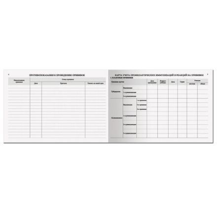 Медицинская карта "История развития ребенка, форма 112, 96 л., твердая, А5 (205х150 мм), универсальная, STAFF, 130173