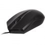 Мышь компьютерная ProMega E-M236 черная, USB, 1000DPi, 120x62x38мм