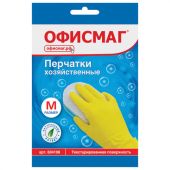 Перчатки МНОГОРАЗОВЫЕ латексные ОФИСМАГ, хлопчатобумажное напыление, размер 7-8, М (средний), желтые, вес 40 г, 604198 Перчатки МНОГОРАЗОВЫЕ латексные ОФИСМАГ, хлопчатобумажное напыление, размер 7-8, М (средний), желтые, вес 40 г, 604198