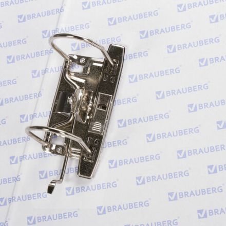 Папка-регистратор BRAUBERG с покрытием из ПВХ, 50 мм, черная (удвоенный срок службы), 220886 Папка-регистратор BRAUBERG с покрытием из ПВХ, 50 мм, черная (удвоенный срок службы), 220886