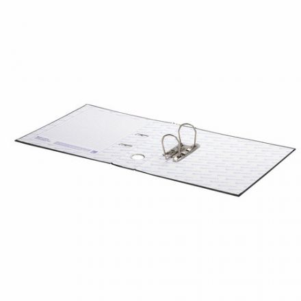 Папка-регистратор BRAUBERG с покрытием из ПВХ, 50 мм, черная (удвоенный срок службы), 220886