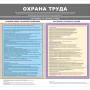 Информационный стенд-плакат Организация обучения охране труда 430×470
