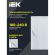 Светильник ДВО 6560-P 36Вт 6500К 595х595х20 призма IEK