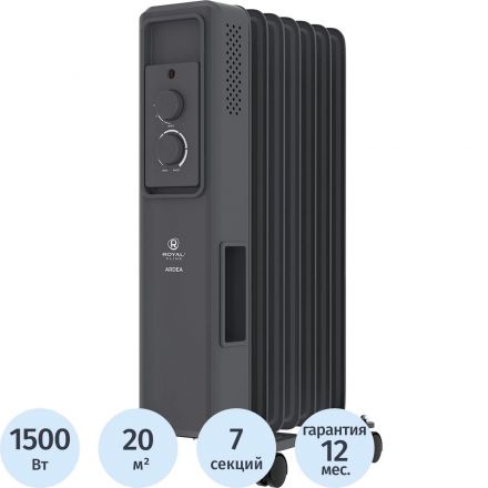 Радиатор масляный ROYAL CLIMA ROR-AR7-1500M