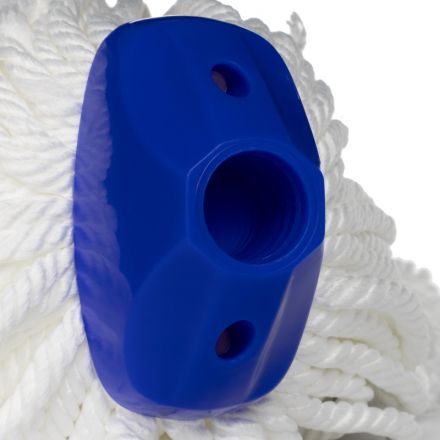 Насадка МОП веревочная Макси микрофибра 21 см белая Насадка МОП веревочная Макси микрофибра 21 см белая