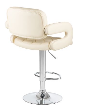 Набор 2 шт Стул барный DOBRIN TIESTO, кремовый