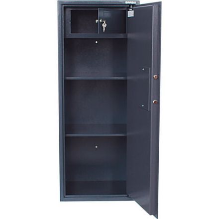 Сейф BRABIX "КМ-1200Т", 1200х475х400 мм, 74 кг, ключевой замок, трейзер, крепление к стене, 291169 Сейф BRABIX "КМ-1200Т", 1200х475х400 мм, 74 кг, ключевой замок, трейзер, крепление к стене, 291169