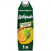Нектар Добрый мультифрут 1л Нектар Добрый мультифрут 1л