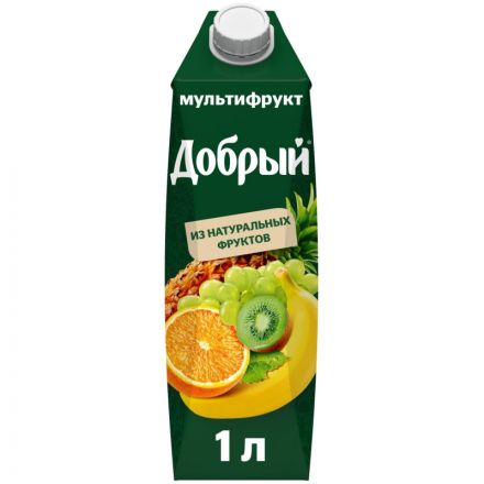 Нектар Добрый мультифрут 1л Нектар Добрый мультифрут 1л