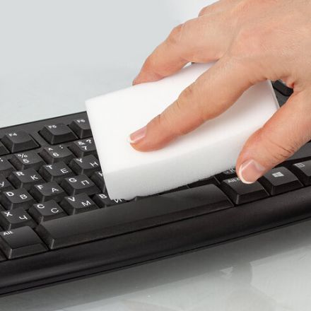 Губка-ластик МЕЛАМИНОВАЯ для удаления пятен, для чистки кухни, уборки, обуви, 9х5,5х2 см, КОМПЛЕКТ 5 шт., колорбокс, LAIMA, 606891 Губка-ластик МЕЛАМИНОВАЯ для удаления пятен, для чистки кухни, уборки, обуви, 9х5,5х2 см, КОМПЛЕКТ 5 шт., колорбокс, LAIMA, 606891